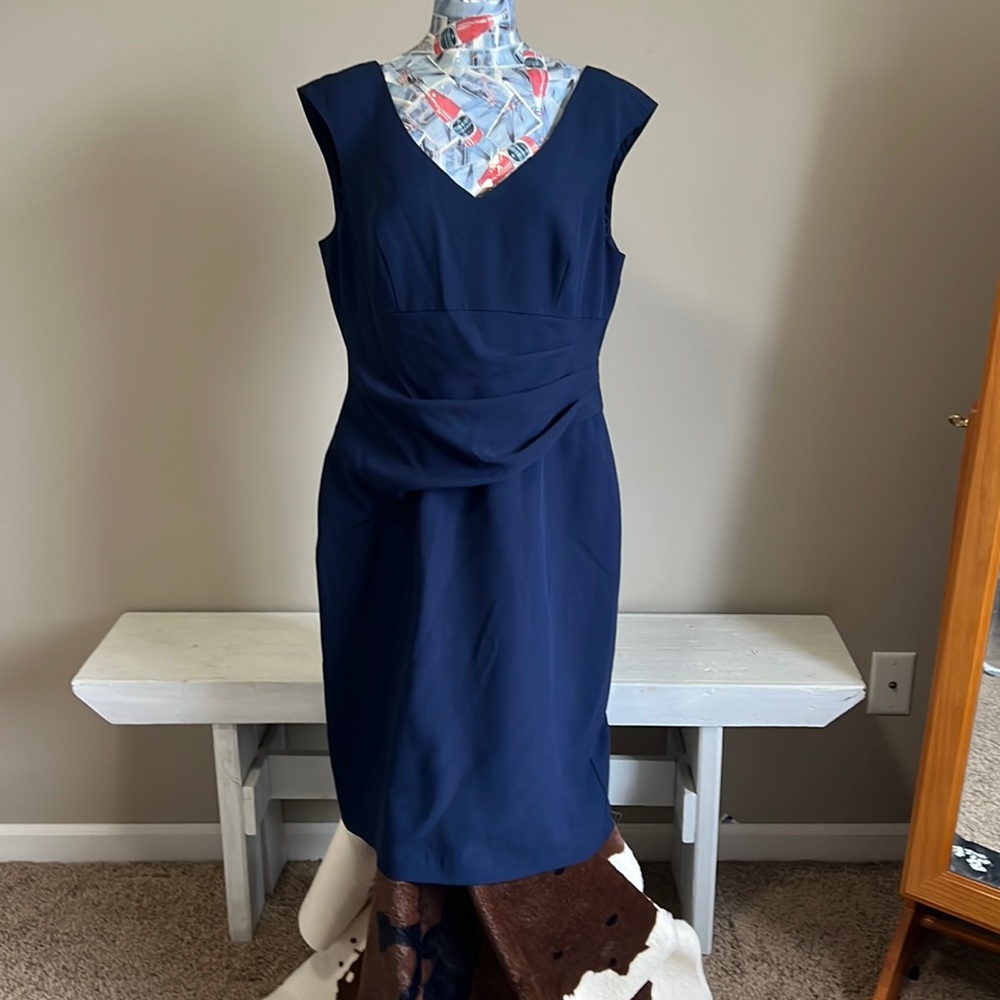 Adrianna Papell Navy dress